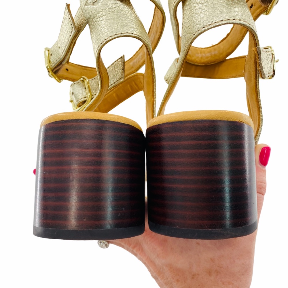 Sperry Gold Cup Vivienne Mora Leather Sandals | 8 - Picture 12 of 15